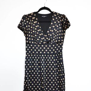 Vintage Betsey Johnson Silk Polka Dot Dress